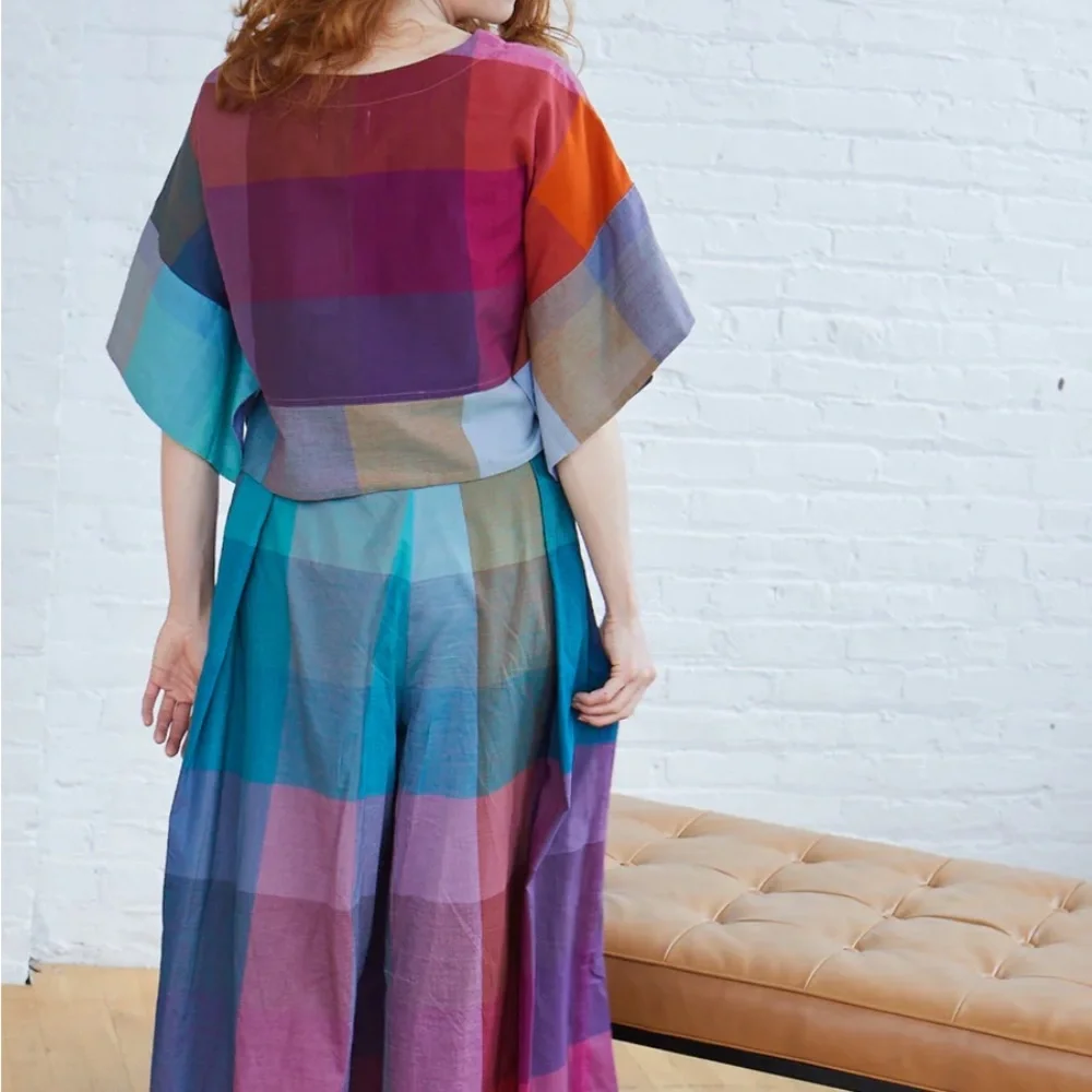 Rujuta Sheth Frida Pants in Aura Check - Picture 4 of 8